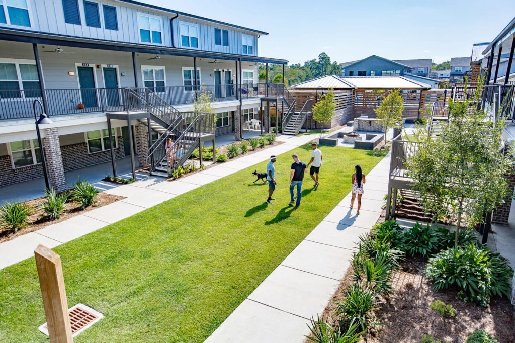 Community courtyard